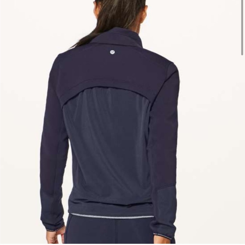 Lululemon Cardio Squad Jacket Blue Size 8